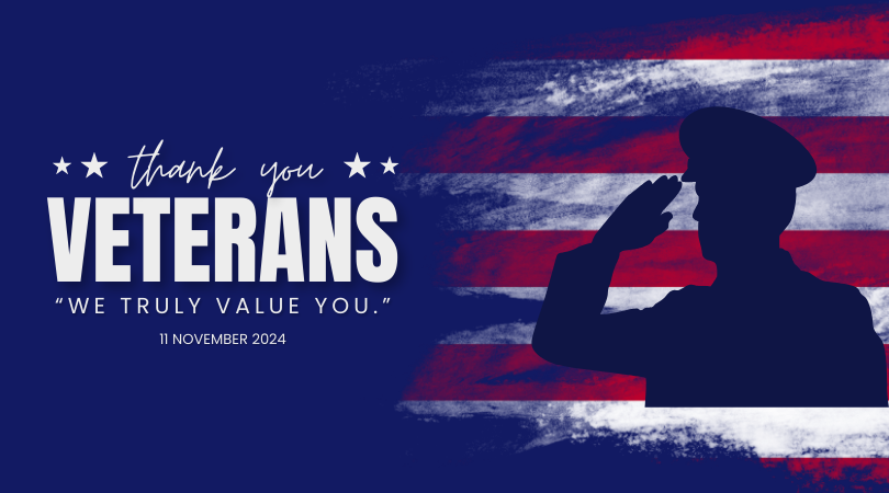 HAPPY VETERAN’S DAY